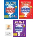 Newton 5.sınıf All Star Matematik Türkçe Fen Soru Bankası Hedef Deneme