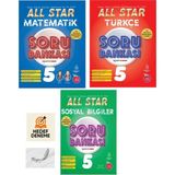 Newton 5.sınıf All Star Matematik Türkçe Sosyal Soru Bankası Hedef Deneme