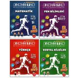 Newton 5. Sinif Matematik + Fen Bilimleri + Turkce + Sosyal Kondisyon Denemeleri 4 Kitap