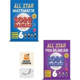 Newton 6.sınıf All Star Matematik Fen Bilimleri Soru Bankası Hedef Deneme