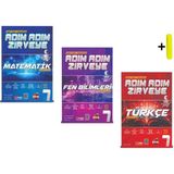 Newton 7.Sınıf Matematik Fen Türkçe Fasikül Adım Adım Etkinlikli Konu Anlatımlı Soru Bankaları Maarif Model