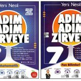 Newton 7. Sınıf Matematik+Fen Bilimleri 2 Kitap Adım Adım Zirveye Soru Bankası