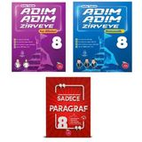 NEWTON 8.SINIF ADIM ADIM ETKİNLİKLİ KONU ANLATIMLI SORU BANKALARI (MATEMATİK+FENBİLİMLERİ) + 8.SINIF SADECE PARAGRAF 3 LÜ SET
