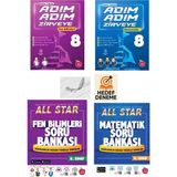 Newton 8.sınıf Adım Adım Zirveye Fen Bilimleri Matematik All Star Fen Bilimleri Matematik Soru Bankası -Hedef Deneme