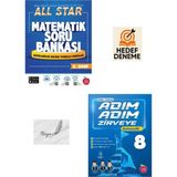 Newton 8.sınıf All Star Matematik Adım Adım Zirveye Matematik Soru Bankası -Hedef Deneme