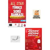 Newton 8.sınıf All Star Türkçe Adım Adım Zirveye Türkçe Soru Bankası -Hedef Deneme