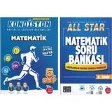 Newton Yayınları -5. Sınıf All Star Matematik Soru Bankası + Kondisyon Matematik Deneme 37 Hafta 2'li Set