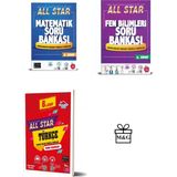 Newton Yayınları 6.SINIF ALL STAR MATEMATİK, FEN BİLİMLERİ VE TÜRKÇE SORU BANKASI