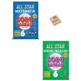 Newton Yayınları 6. Sınıf All Star Matematik ve Sosyal Bilgiler Soru Bankası + Telefon Standı