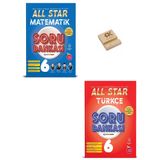Newton Yayınları 6. Sınıf All Star Matematik ve Türkçe Soru Bankası + Telefon Standı