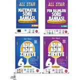 Newton Yayınları 6. Sınıf Matematik - Fen Bilimleri All Star - Adım Adım Soru Bankası Seti