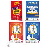 Newton Yayınları 6.sınıf Türkçe, Matematik All Star + Adım Adım Soru Bankası Seti