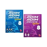 NEWTON YAYINLARI 8.SINIF ADIM ADIM ZİRVEYE MATEMATİK+FEN BİLİMLERİ SORU BANKASI