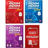Newton Yayınları 8. Sınıf Adım Adım Zirveye Türkçe - Adım Adım Zirveye Matematik - Adım Adım Zirveye Fen Bilimleri - Adım Adım Zirveye Paragraf Soru Bankası