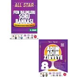 Newton Yayınları 8. Sınıf All Star Fen Bilimleri - Adım Adım Fen Bilimleri Soru Bankası Seti