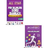Newton Yayınları 8. Sınıf All Star Fen Bilimleri Soru Bankası - Kondisyon Fen Bilimleri Deneme 2'li Set