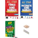 Newton Yayınları 8.sınıf All Star Inkilap Türkçe Matematik Soru Bankası Lgs 2027 +Çözüm Ayracı+Tlf Tutucu