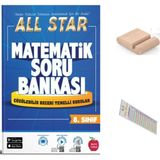 Newton Yayınları 8.sınıf All Star Matematik Soru Bankası 2026 Lgs +Telefon Tutucu+Çözüm Ayracı - Video Çözümlü
