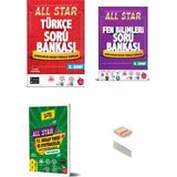 Newton Yayınları 8.sınıf All Star Türkçe Fen Bilimleri Inkilap Soru Bankası 2026 Lgs +Telefon Tutucu+Çözüm Ayracı - Video Çözümlü