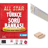 Newton Yayınları 8.sınıf All Star Türkçe Soru Bankası Lgs 2027 +Çözüm Ayracı+Telefon Tutucu