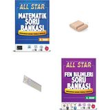 Newton Yayınları 8.sınıf Allstar Matematik Fen Bilgisi Soru Bankası 2026 Lgs +Telefon Tutucu+Çözüm Ayracı - Video Çözümlü