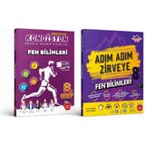 Newton Yayınları 8. Sınıf Fen Bilimleri Seti Kondisyon Haftalık Kazanım Denemeleri + Adım Adım Zirveye Konu Anlatımı Soru Bankası Lgs Hazırlık 2 Kitap Set