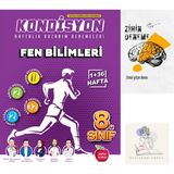 Newton Yayınları 8.Sınıf Fen Kondisyon Haftalık Deneme+Zihin Deneme-Nw-9