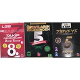 Newton Yayınları 8. Sınıf Lgs Başarı Takip Denemeleri ve Üstatların Kaleminden 5 Deneme ve Zirveye 5 Adım