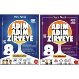 Newton Yayınları 8. Sınıf LGS Matematik + Fen Adım Adım Zirveye Soru Bankası 2 Kitap (Ciltli)