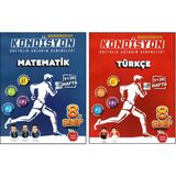 Newton Yayınları 8. Sınıf LGS Matematik - Türkçe Kondisyon Denemeleri 2 Kitap