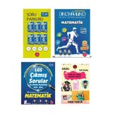 Newton Yayınları 8.sınıf Lgs Soru Parkuru Matematik - Kondisyon Haftalık Deneme - 2018 - 2025 Lgs Çıkmış Sorular - Soru Bankası + Deneme