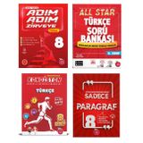 Newton Yayınları 8. Sınıf Lgs Türkçe Soru Bankası Deneme Paragraf Full Set