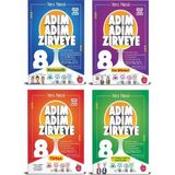 Newton Yayınları 8. Sınıf Matematik – Fen Bilimleri – Türkçe – T.C. İnkılap Tarihi ve Atatürkçülük Adım Adım Zirveye Soru Bankası 4 Kitap