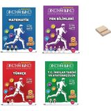 Newton Yayınları LGS 8. Sınıf Kondisyon Denemeleri Matematik - Fen Bilimleri - Türkçe ve T.C. İnkılap Tarihi ve Atatürkçülük 4'lü Set