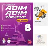 Newton Yayınları LGS Fen Bilimleri Adım Adım Zirveye Konu Anlatım +Zihin Deneme-Nw-920