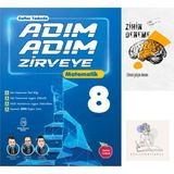 Newton Yayınları LGS Matematik Adım Adım Zirveye Konu Anlatım +Zihin Deneme-Nw-861