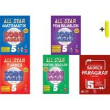 Newton Yayınları Newton 5.sınıf All Star Soru Bankası Matematik Fen Türkçe Sosyal Paragraf Yeni