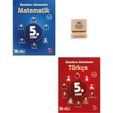Newton Yayınları Newton 5. Sınıf Üstatların Kaleminden Matematik ve Türkçe Denemeleri + Telefon Standı