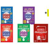 Newton Yayınları Newton 6.sınıf All Star Soru Bankası Matematik Fen Türkçe Sosyal Paragraf Yeni