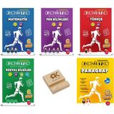 Newton Yayınları Newton 6. Sınıf Kondisyon Matematik Fen Türkçe Sosyal ve Paragraf Haftalık Denemeler 5li Set