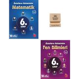 Newton Yayınları Newton 6. Sınıf Üstatların Kaleminden Matematik ve Fen Bilimleri Denemeleri + Telefon Standı