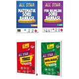 Newton Yayınları Newton 7.sınıf All Star Matematik Fen Türkçe Sosyal Soru Bankası Seti