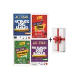 Newton Yayınları Newton 7. Sınıf All Star Matematik+Fen Bilimleri+Türkçe+Sosyal Bilgiler Soru Bankaları(4 Kitap+Hediy