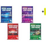 Newton Yayınları Newton 7.sınıf Matematik Fen Türkçe Sosyal Fasikül Adım Adım Etkinlikli Konu Anlatımlı Soru Bankası Seti