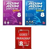 Newton Yayınları Newton 8.sınıf Adım Adım Etkinlikli Konu Anlatımlı Soru Bankaları (Matematik+Fenbilimleri) + 8.sınıf Sadece Paragraf 3 Lü Set