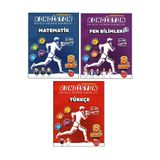 Newton Yayınları Newton 8. Sınıf LGS Matematik + Fen Bilimleri + Türkçe Kondisyon Denemeleri 3 Kitap