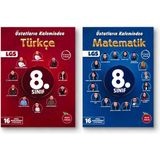 Newton Yayınları Üstatların Kaleminden 8. Sınıf Lgs Türkçe + Matematik Soru Bankası Seti 2 Kitap 10 Sarmal 6 Genel Deneme Yeni Baskı