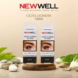 Newwel Kaş Kirpik Boyası Siyah 2li Set