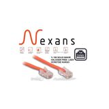 Nexans 10 Metre Cat6 Data Kablosu Turuncu Renk Patch Cord