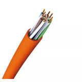 Nexans Cat-6 Lsoh-Utp 500 Nx Data Kablosu Halojen Free 50 Metre Folyosuz,Turuncu